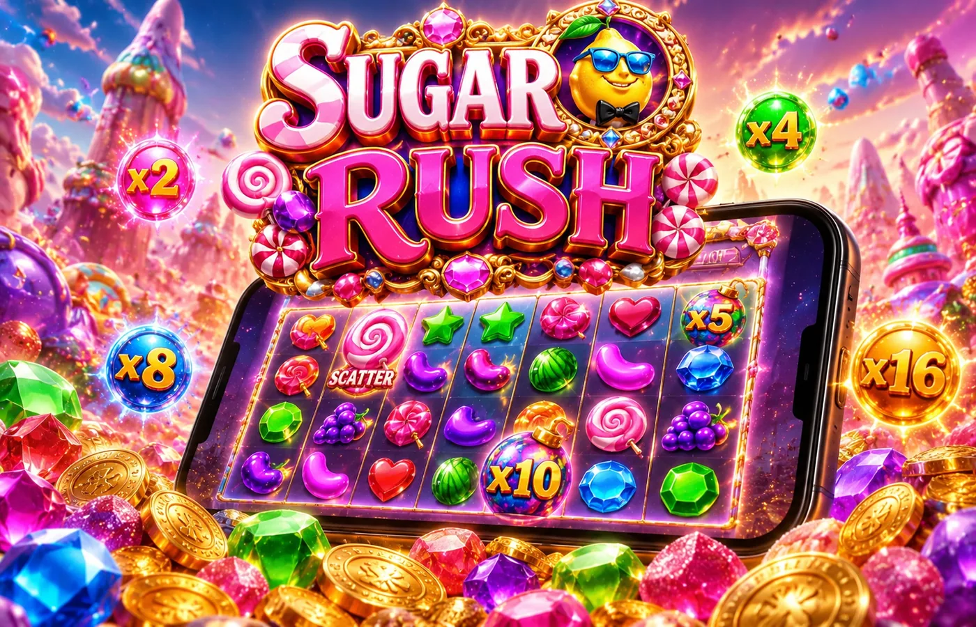 Sugar Rush мобильная версия — игра на смартфоне
