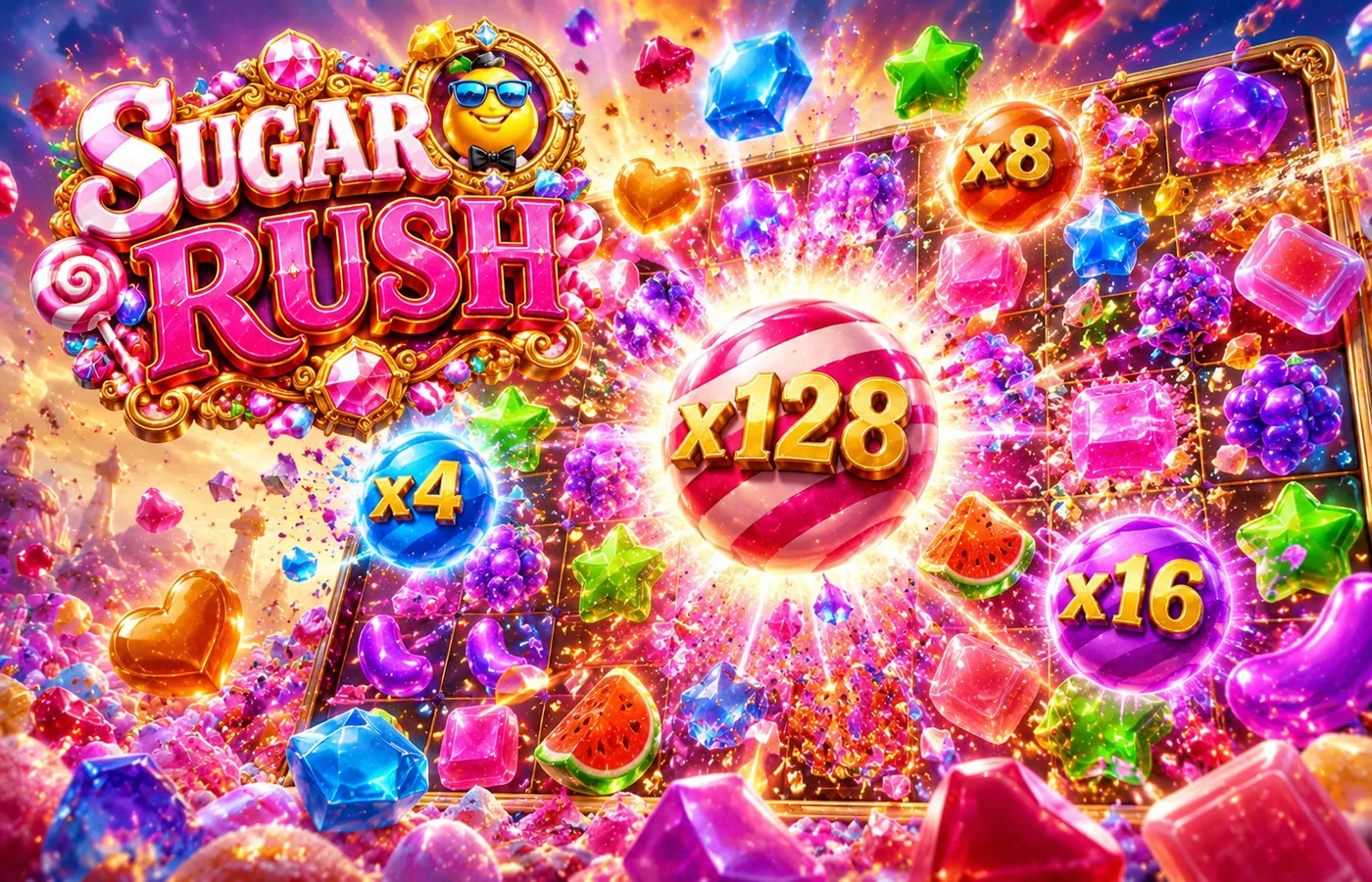 Игровой автомат Конфетки — символы и механика Sugar Rush
