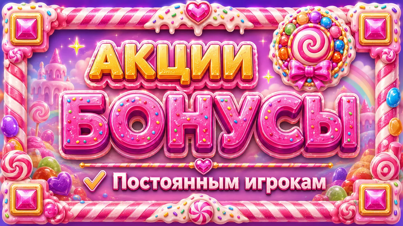 Акции и турниры клуба Миллион для игроков Sugar Rush